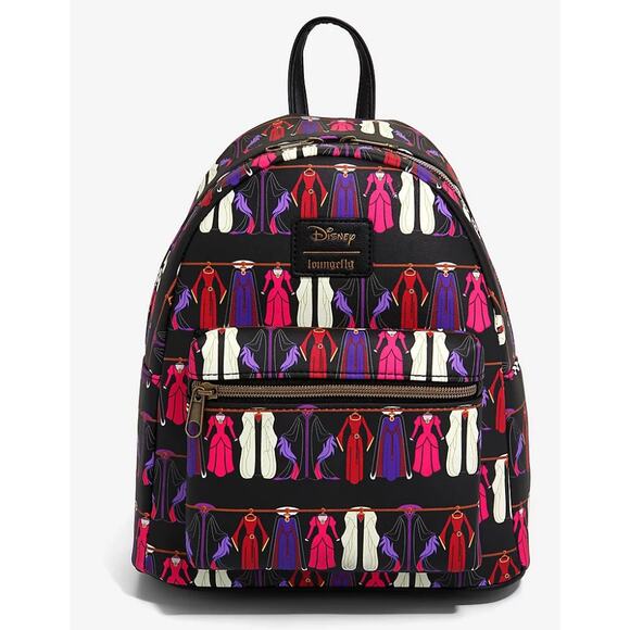 Loungefly Disney Villains Dresses Mini Backpack - Picture 1 of 5
